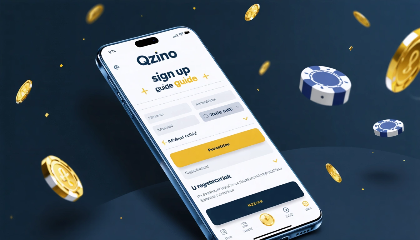 Qzino sign up guide with simple account setup steps