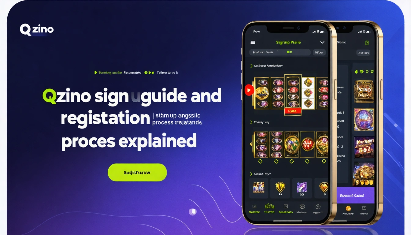 Qzino sign up guide with simple account setup steps